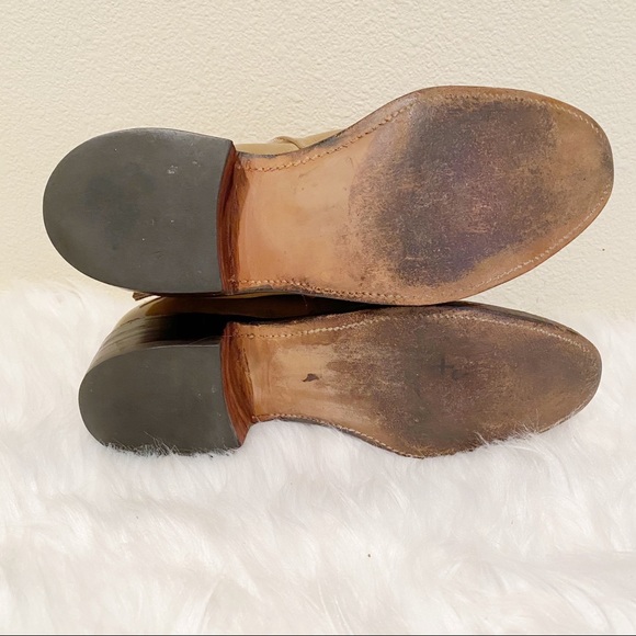 Frye Unisex Leather Buckle Ankle Boot M:10 / W:8.5 - Picture 7 of 8